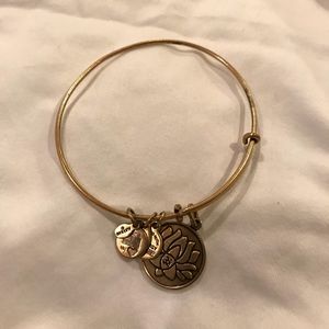 Gold Alex and Ani Bracelet